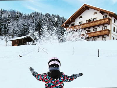 Spaß im Schnee am Schleipfnerhof