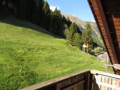 Blick vom Balkon des Apart de Lux