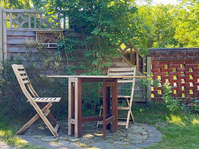 Sitzbereich im Garten