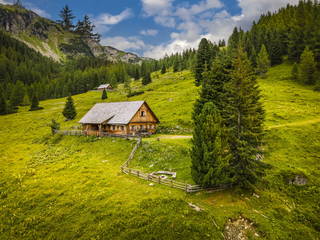 Obere Almhütte - Dorfergut aus Weißpriach