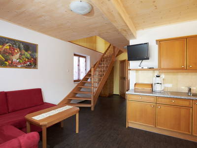 Ferienhaus Wohnraum & Küche