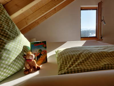 Blick vom Schlafzimmer in der Galerie