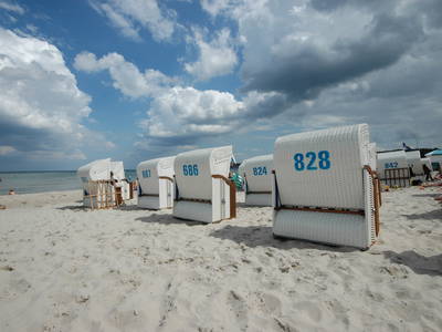 Der Badestrand in Binz - freuen Sie sich auf einen Bauernhofurlaub in Strandnähe :) ...