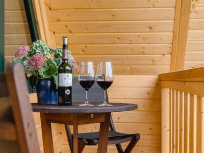 Überdachte Terrasse Haus I