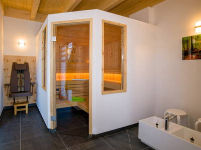 Zirbenholzsanarium und Infrarotsitz