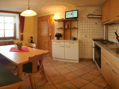 Kueche Ferienwohnung Alpenglühen