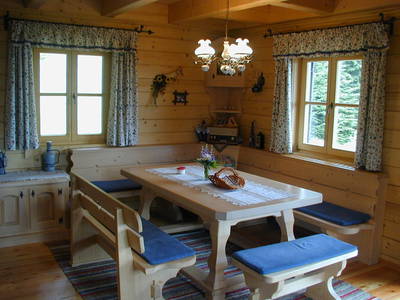 Wohnraum, gemütlicher großer Sitzecke