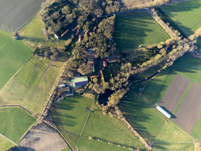 der Hof am Kolk von oben