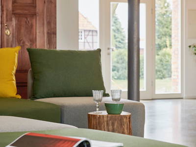 Lounge-Ecke: gemeinsam chillen & schnacken...