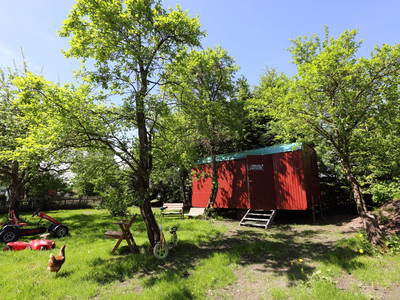 Bauwagen zum Spielen für die "Kleinen