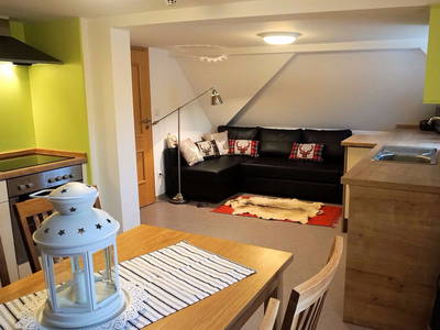 Pension Metzels - Küche und Aufenthaltsraum