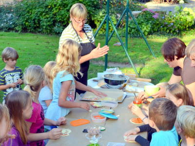 Gemeinsames Pizzabacken