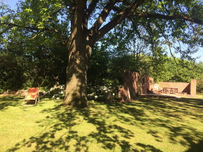 Die schöne Eiche, vor Haus 4