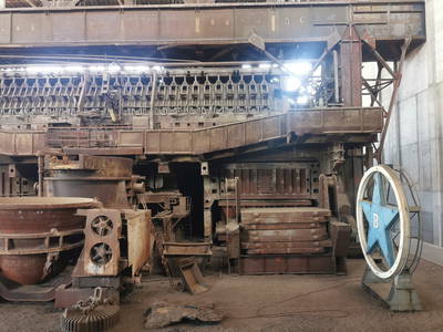Das ehemalige Stahlwerk in Brandenburg  - heute spannendes Museum