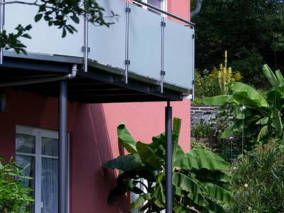 Terrasse Wohnung Spätburgunder