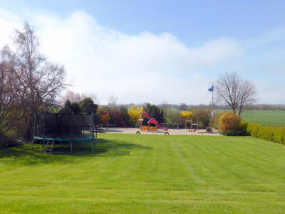 viel Freiraum auf der großen Spielwiese