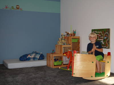 Spielzimmer im Gemeinschftsraum