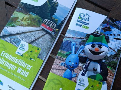 Erlebnisführer zur Thüringer Wald Card mit über 200 Ausflugszielen