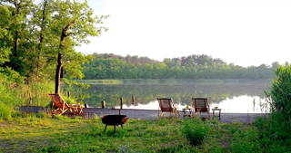 Tante Polly Ferienhof - direkt am See - Direkt am See - Ufer am Tante Polly Ferienhof Strasen an einem ruhigen Seitenarm der Seenplatte
