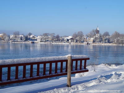 Winter am Weßlinger See