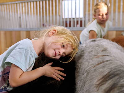 Kuscheleinheit im Kleintierstall