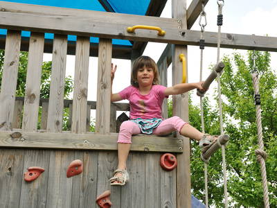 Spaß am Hochgallinger Hof Spielplatz