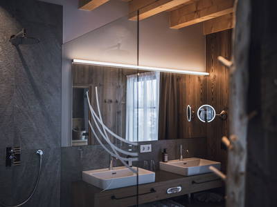 Badezimmer im Chalet