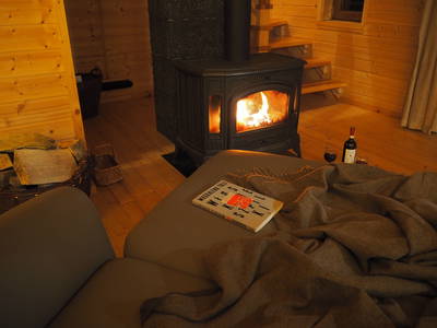 Bild 4 aus  West Masuren: Ferienhaus direkt am See mit Steg, Boot, Sauna & Kamin