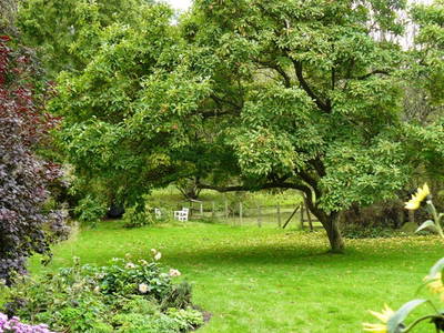 Garten am Bauernhaus