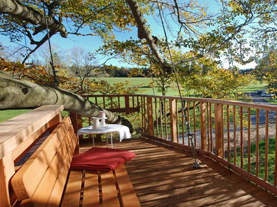 Auf den Terrassen kann man den Ausblick genießen