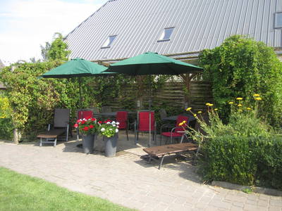 Terrasse Bauernhausferienwohnung