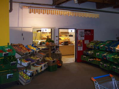 Gemüseangebot des Hofladens