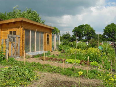 kleiner Gemüsegarten Naturerlebnishof Helle