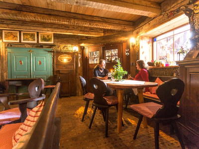 Blick in die Heuscheune