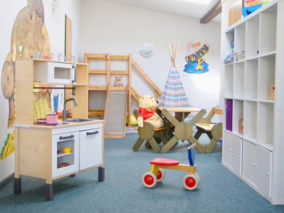 Beheiztes Spielzimmer