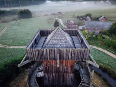 Motte im Geschichtspark Bärnau