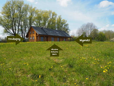 Bild 38 aus  West Masuren: Ferienhaus direkt am See mit Steg, Boot, Sauna & Kamin