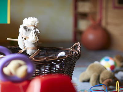 Spielzimmer mit Bällebad
