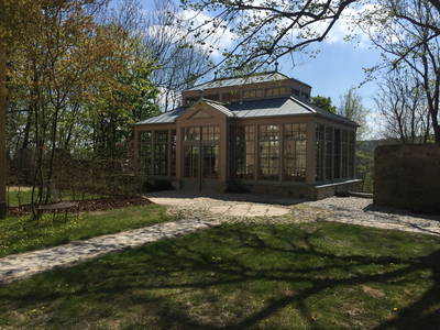 Orangerie-zum Schach spielen und relaxen