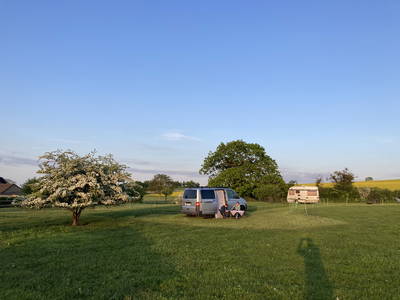 Bild 2 aus  Bauershof, wo die Heidschnucken schlafen