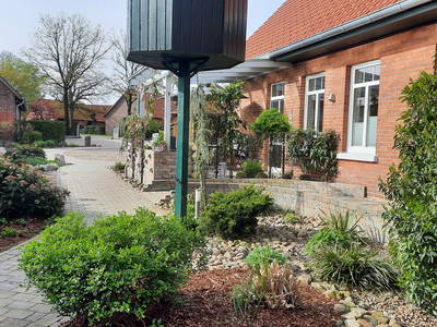 Außenansicht Ferienwohnung Terrasse