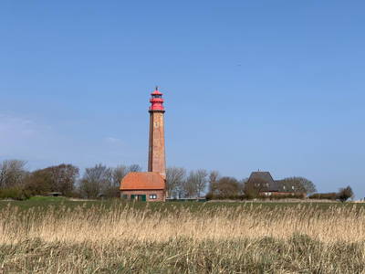 Einer der Leuchttürme Fehmarns in Flügge. Hier kann man übrigens auch Heiraten =) Ferner fand in der Nähe das legendäre letzte Konzert von Jimy Hendrix Anfang der 70er Jahre statt.