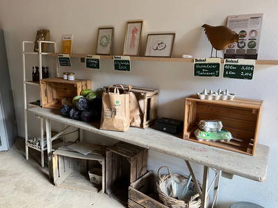 kleiner Verkaufsraum