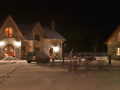 Winterpanorama in Earl's Lane