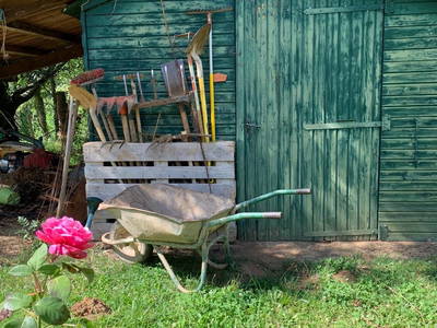 Unser Garten. Selbstverständlich alles Biologisch!