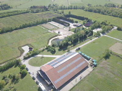 Ein Teil der Anlage von oben