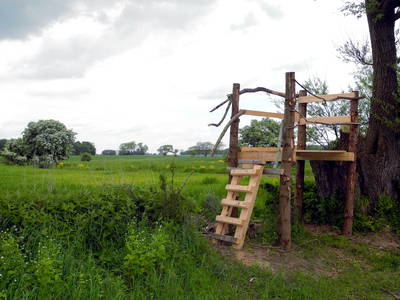 Aussichtsplattform des Naturerlebnispfades