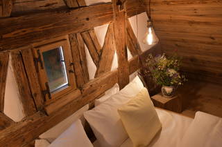 Ferien im Baudenkmal - Schlafzimmer im Ferienhaus Ickelhaus 3