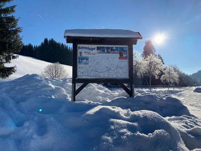 Aus dem Kammwaderweg wird die Kammloipe
