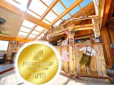 2019 wurden wir Ferienhof der Jahres